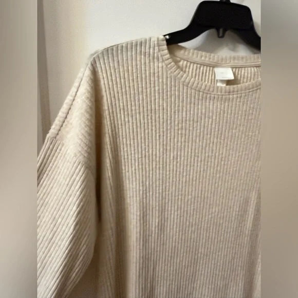 H&M Beige Ribbed Top - Picture 5 of 11